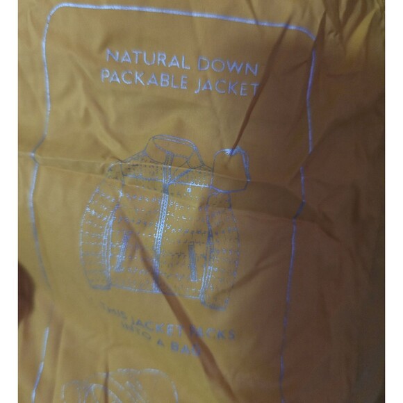 Tommy Hilfiger Men's Medium Camo Green Quilted Packable Puffer Jacket Duck Down - Picture 12 of 13